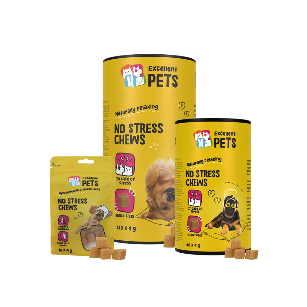 Excellent Pets Dog No Stress Soft Chews - 120 Stück