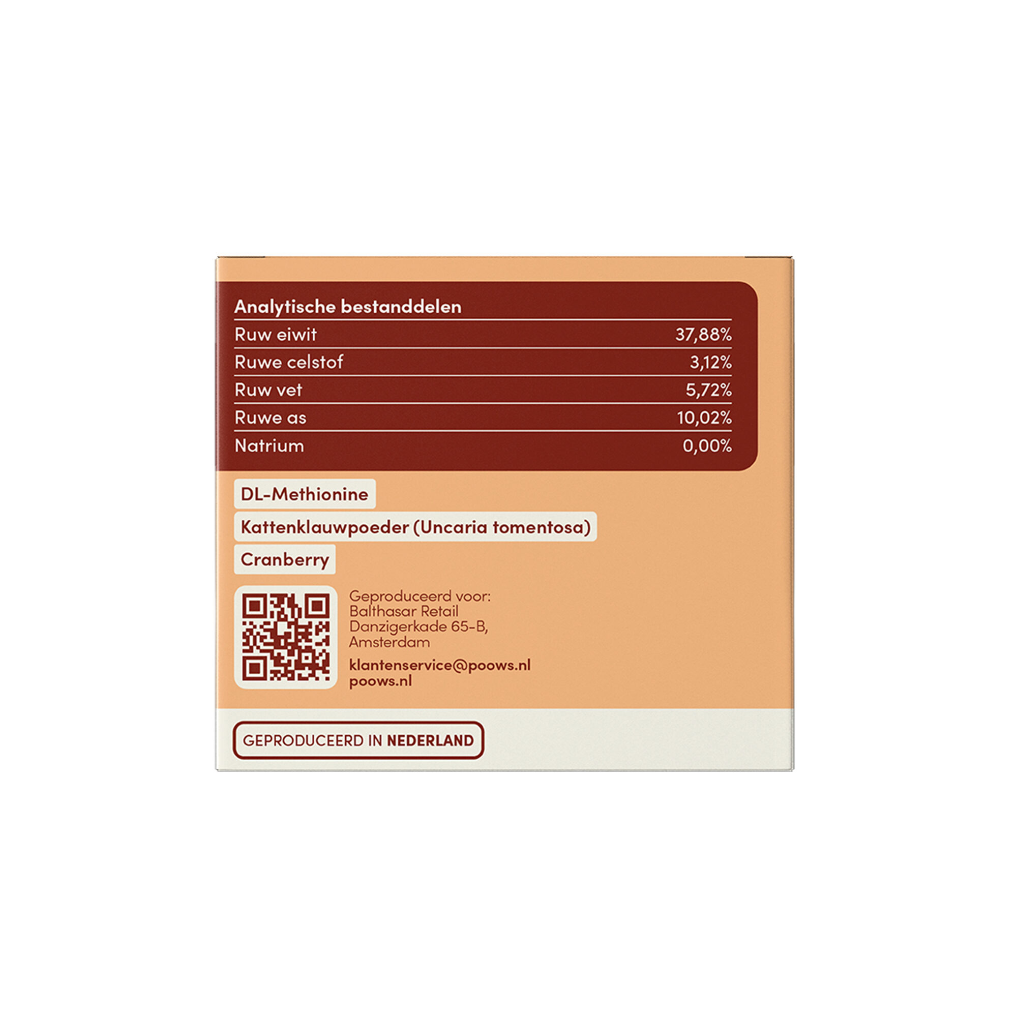 Poows Gezonde Nieren en Urinewegen - Kat