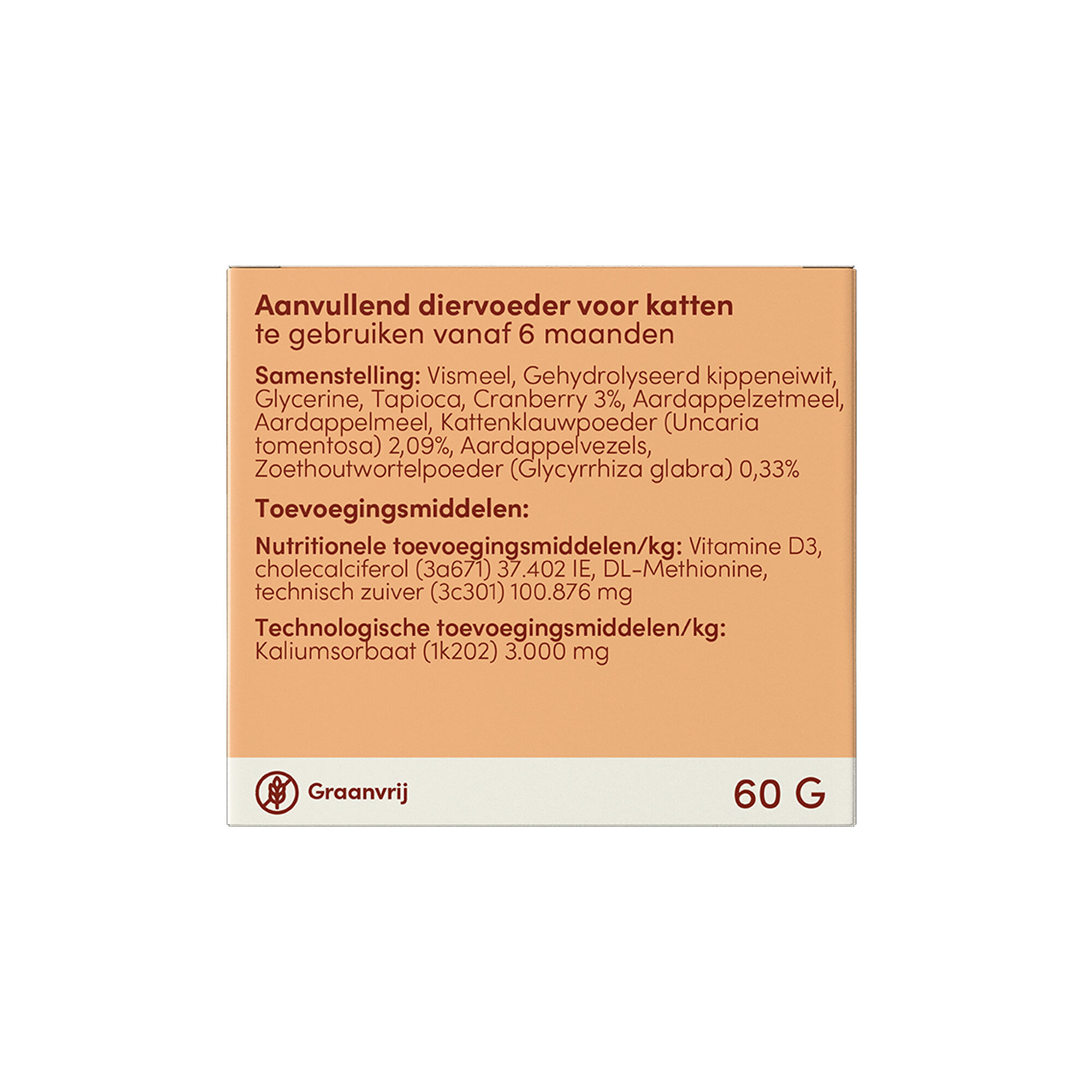 Poows Gezonde Nieren en Urinewegen - Kat