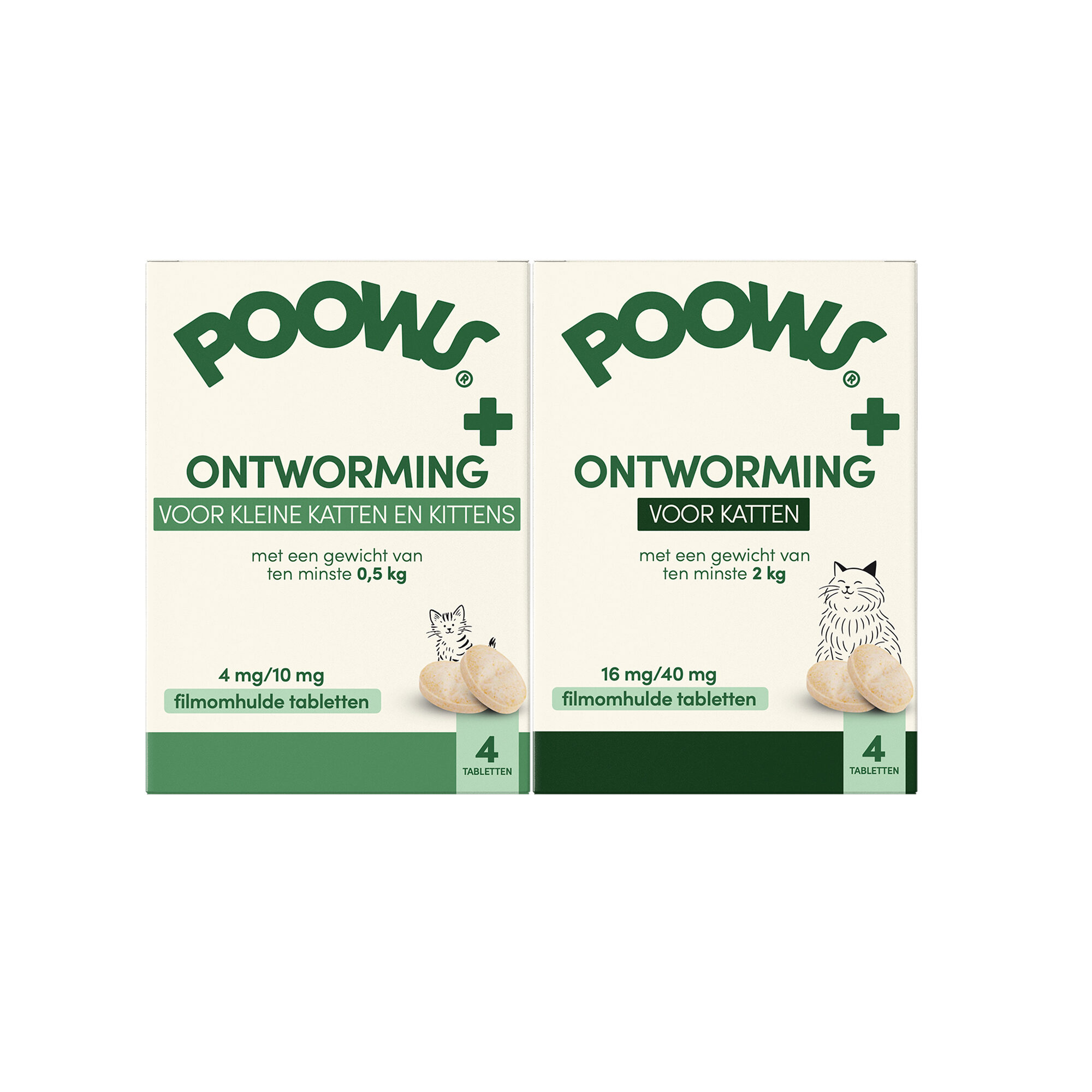Poows Ontworming Kat