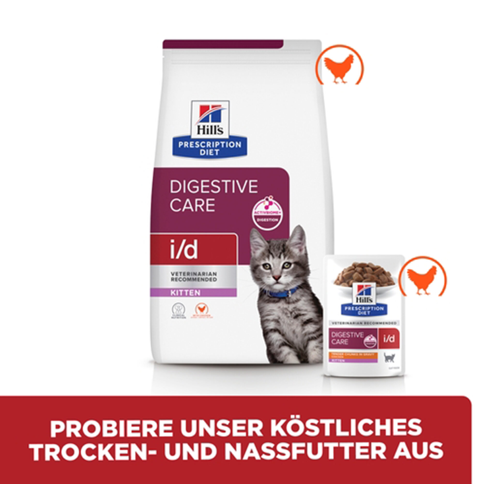 Hill's i/d Digestive Care - Prescription Diet - Kitten - Frischebeutel