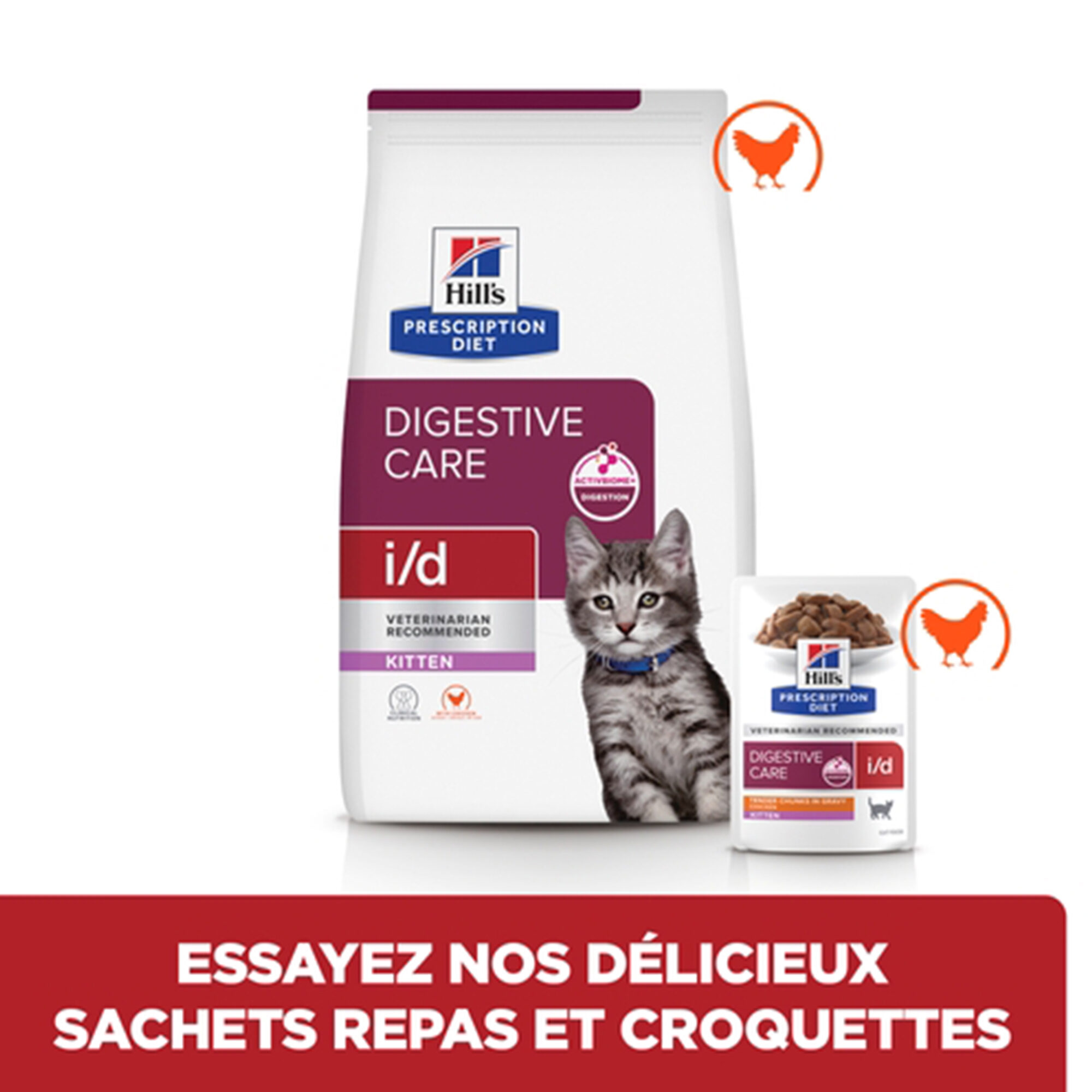 Hill's i/d Digestive Care - Prescription Diet - Chaton