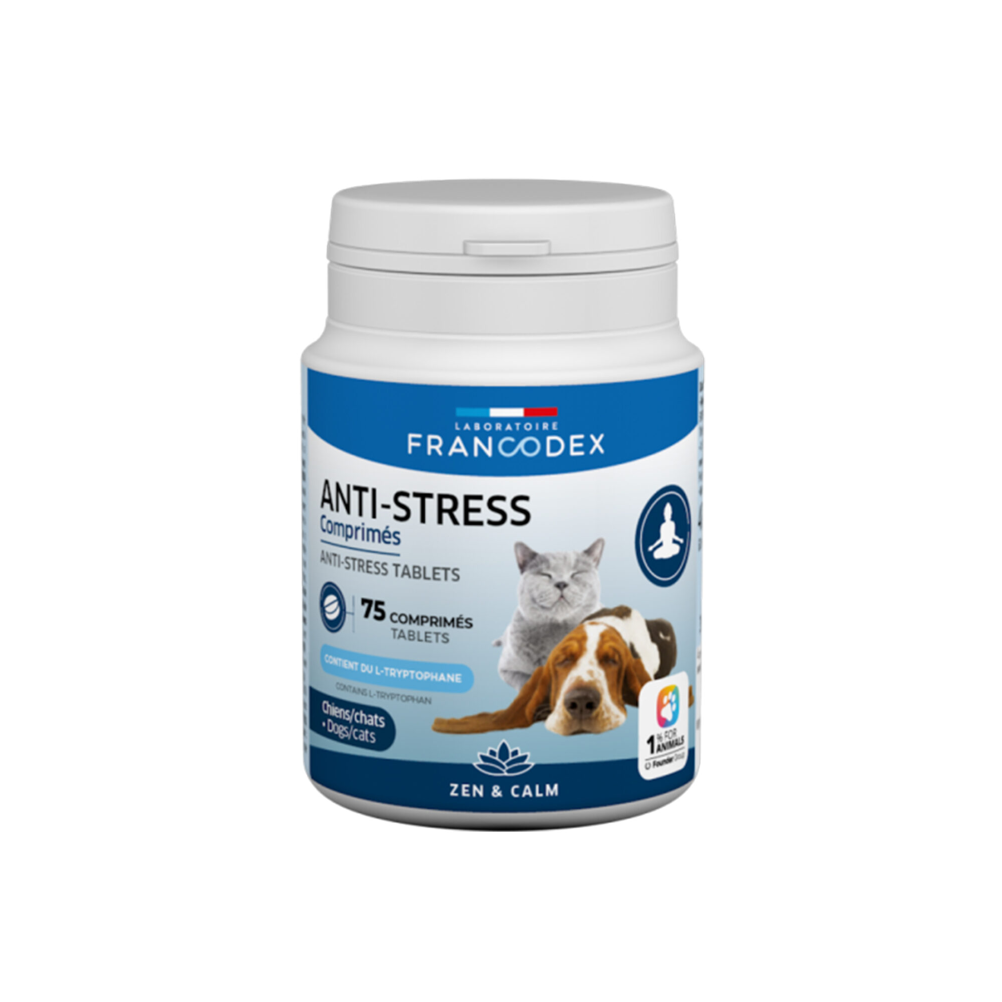 Francodex Anti-Stress Hund & Katze - Tabletten
