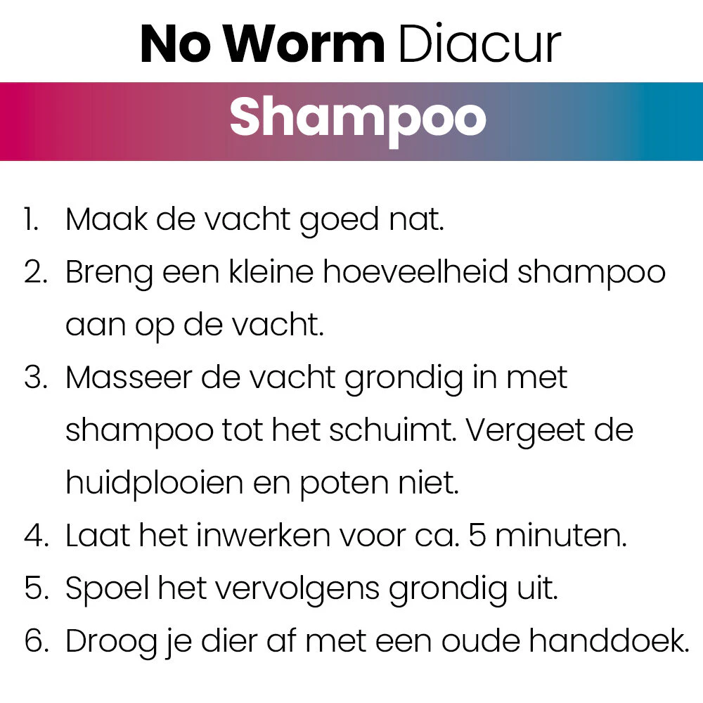 No Worm Diacur Shampoo