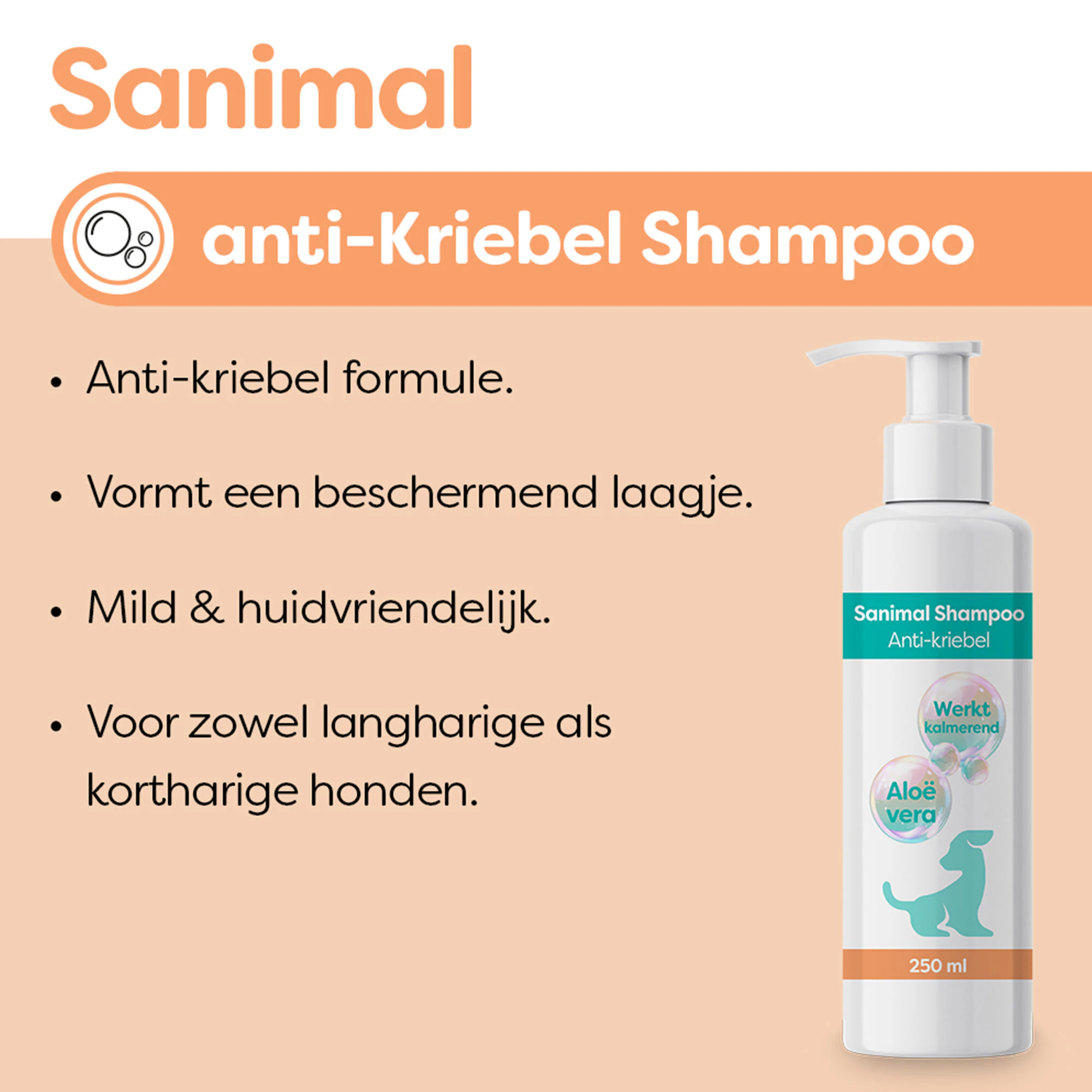 Sanimal Anti-Kriebel Shampoo