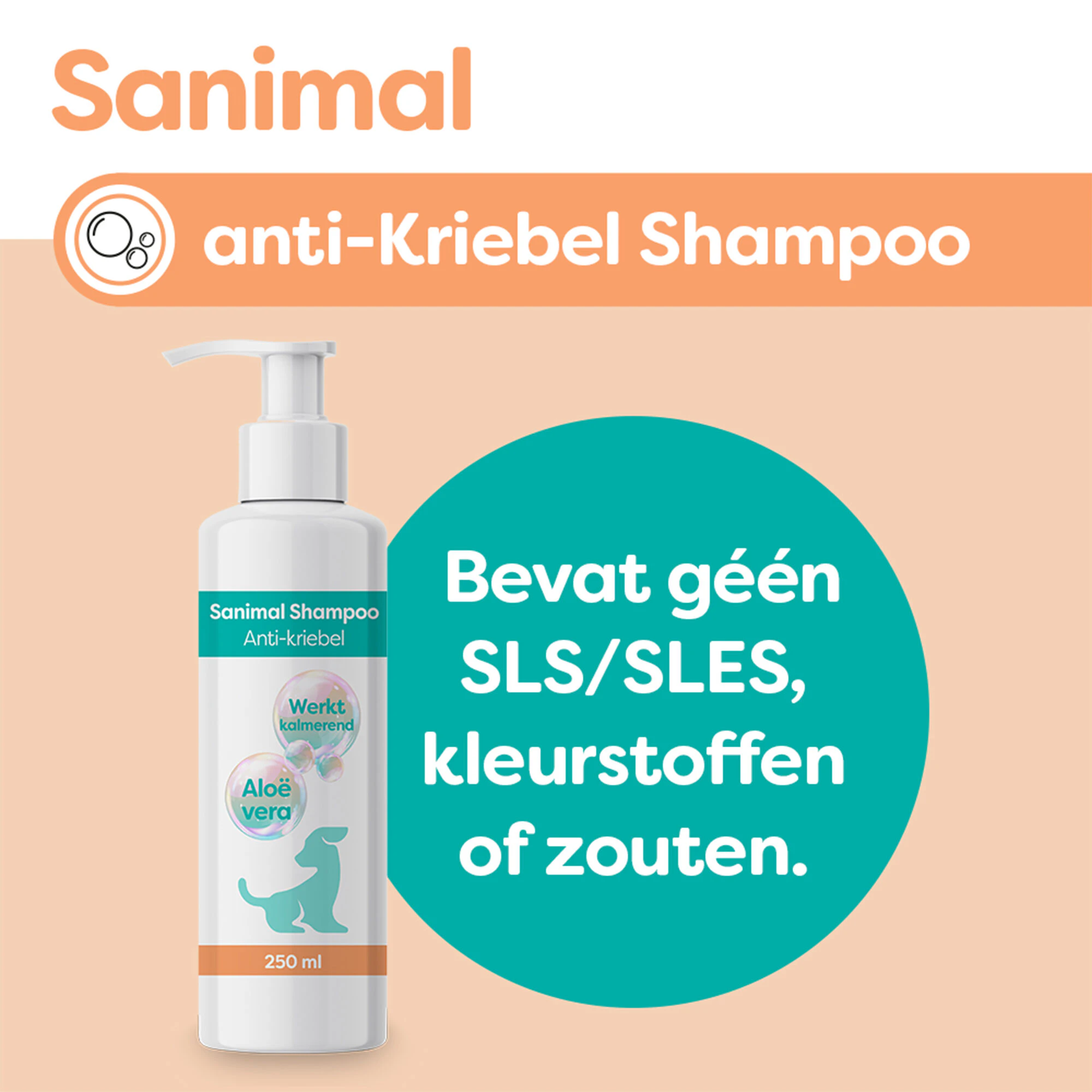 Sanimal Anti-Kriebel Shampoo