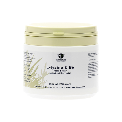 Groene Os L-Lysine B6 Pferd & Pony - 200 G