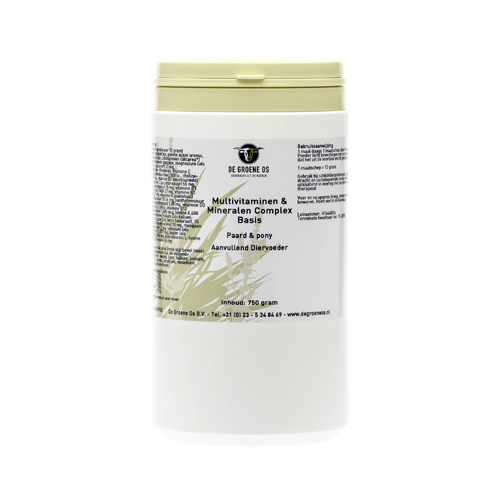 Groene Os Multivitamin & Mineral Complex Basis for Horses & Ponies - 750g