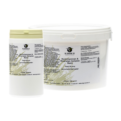 Groene Os Multivitamine & Mineralien Complex - Pferd/Pony - 750 G