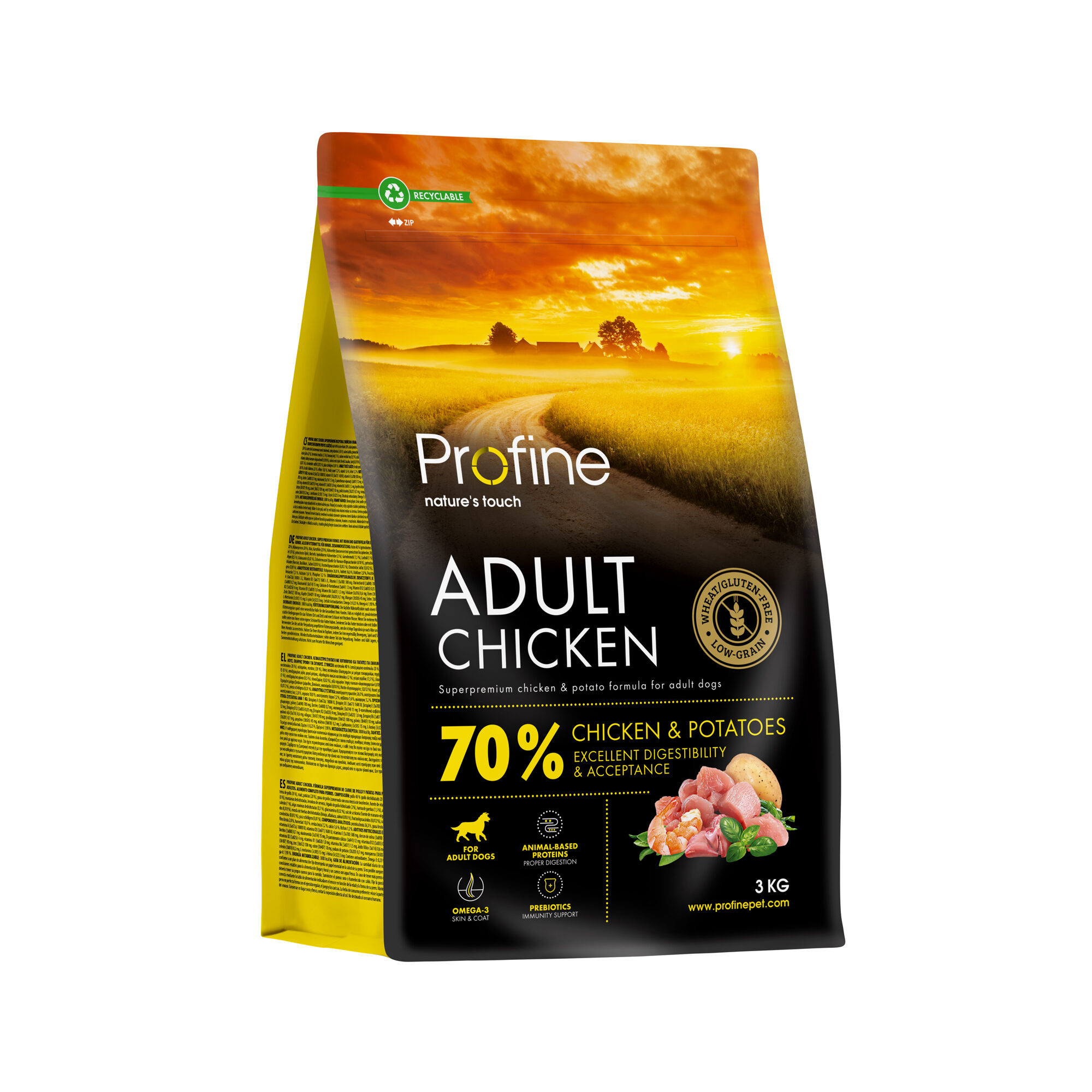 Potato based dog food discount