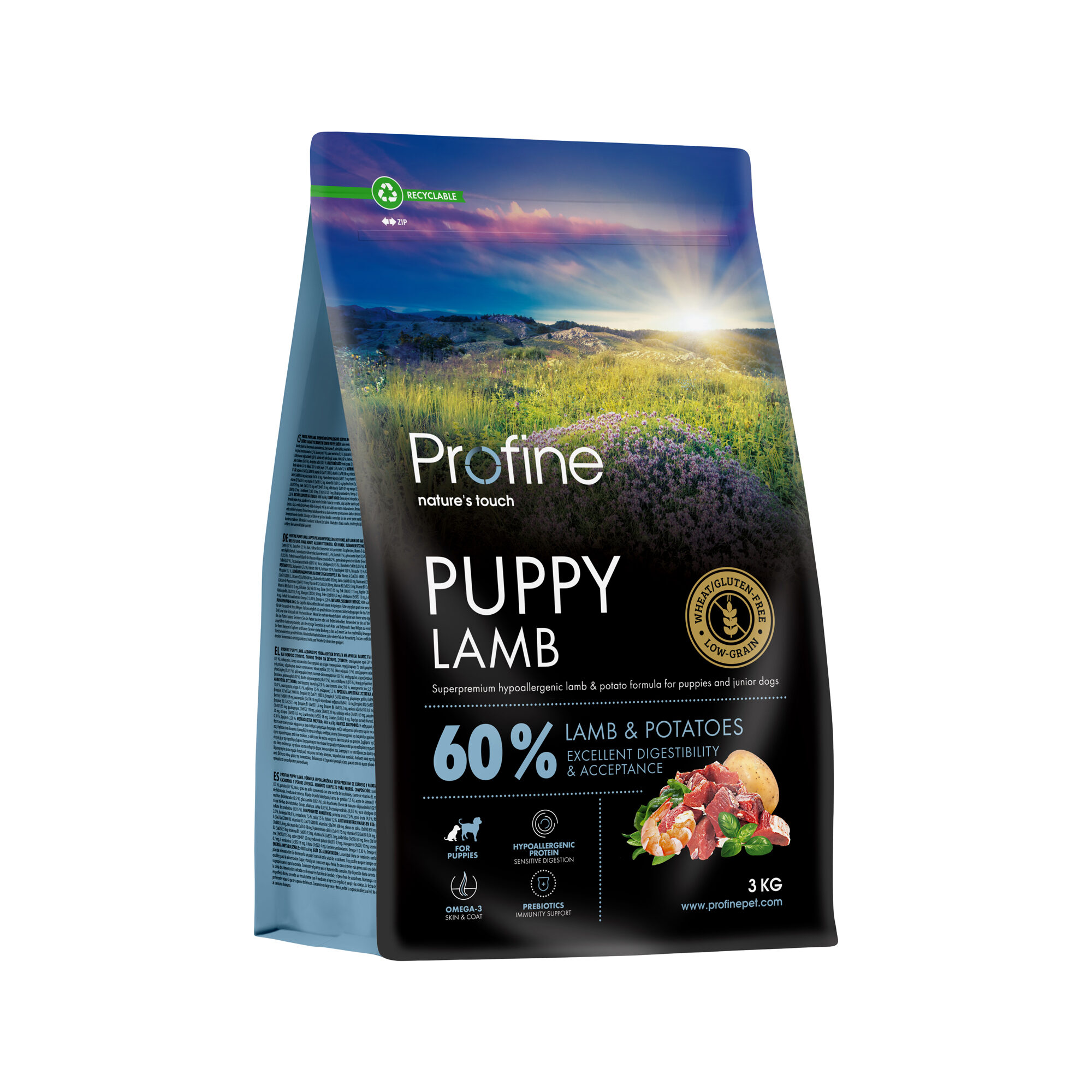 Profine Puppy Dog Food – Lamb & Potato - 3kg