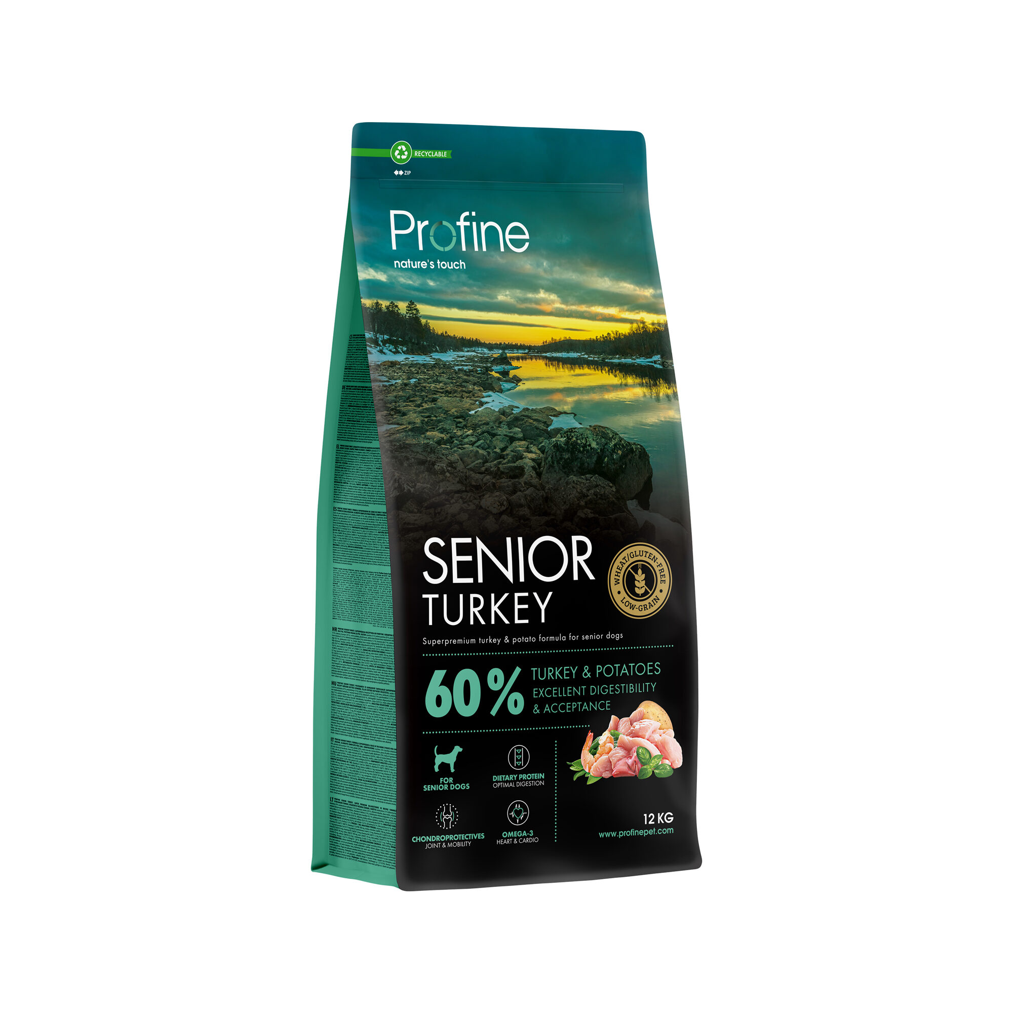 Profine Senior Hondenvoer - Kalkoen - 12 kg