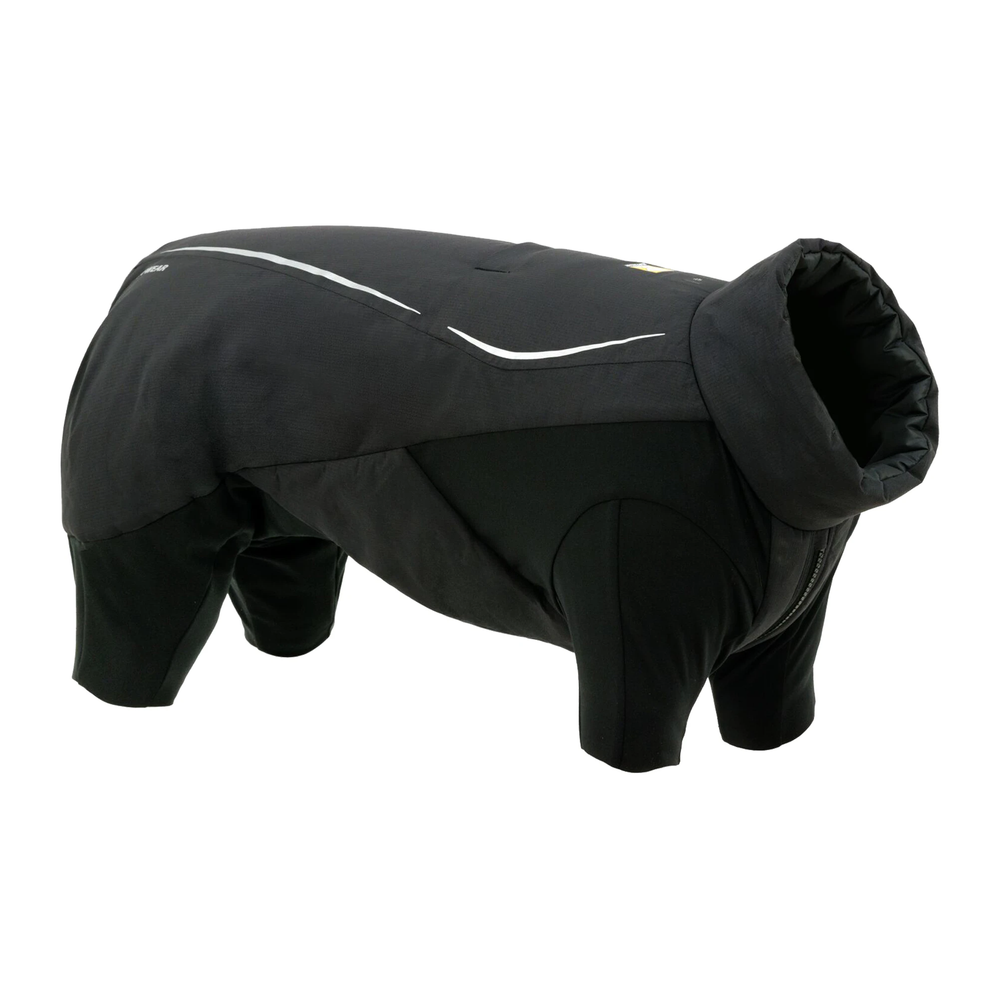 Ruffwear Powder Hound Waterproof Insulated Coverall - Obsidian Black - XXS