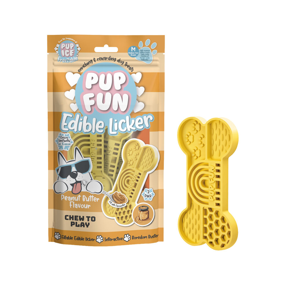 Pup Fun Edible Licker - Beurre De Cacahuète