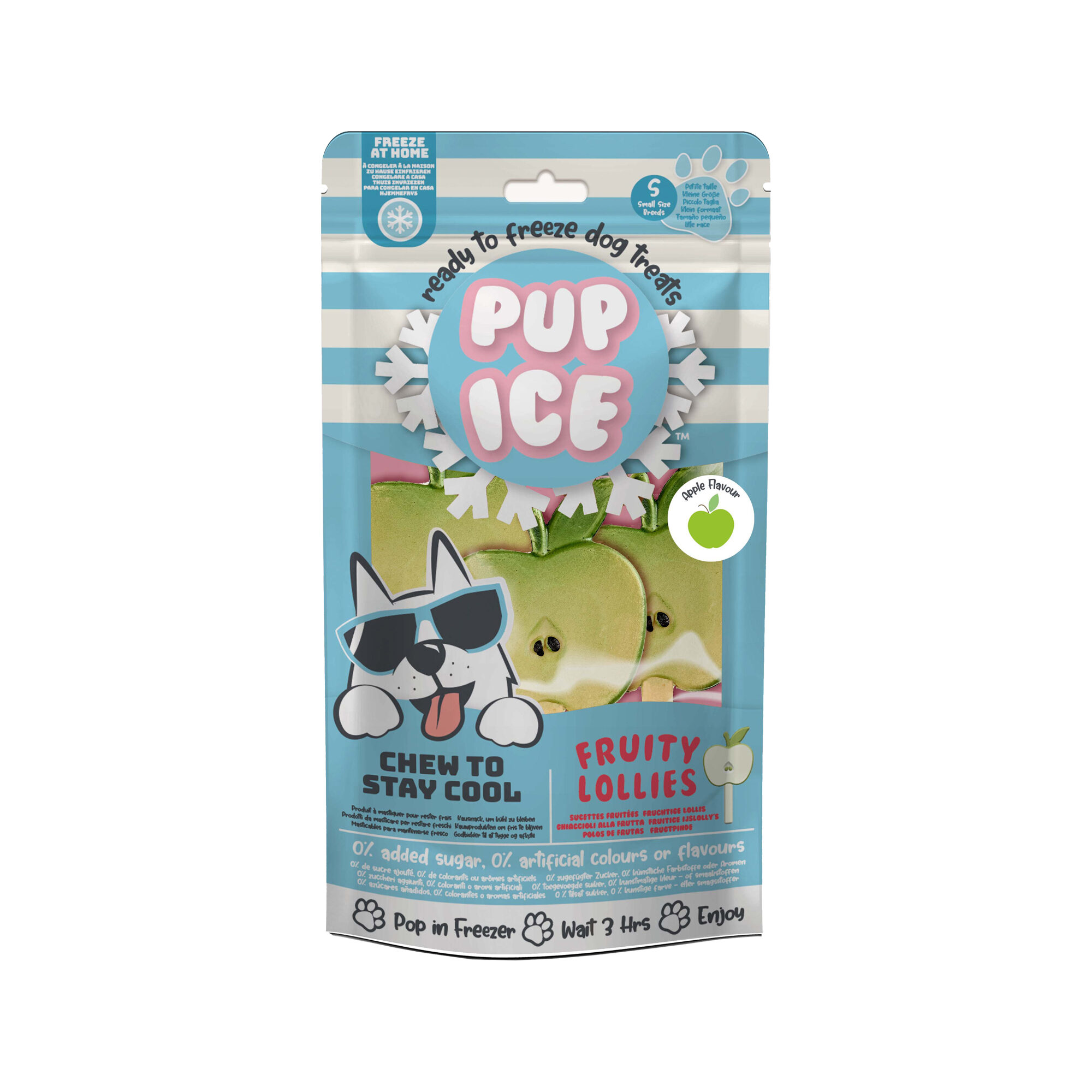 Pup Ice Hundeis Lolly Æble