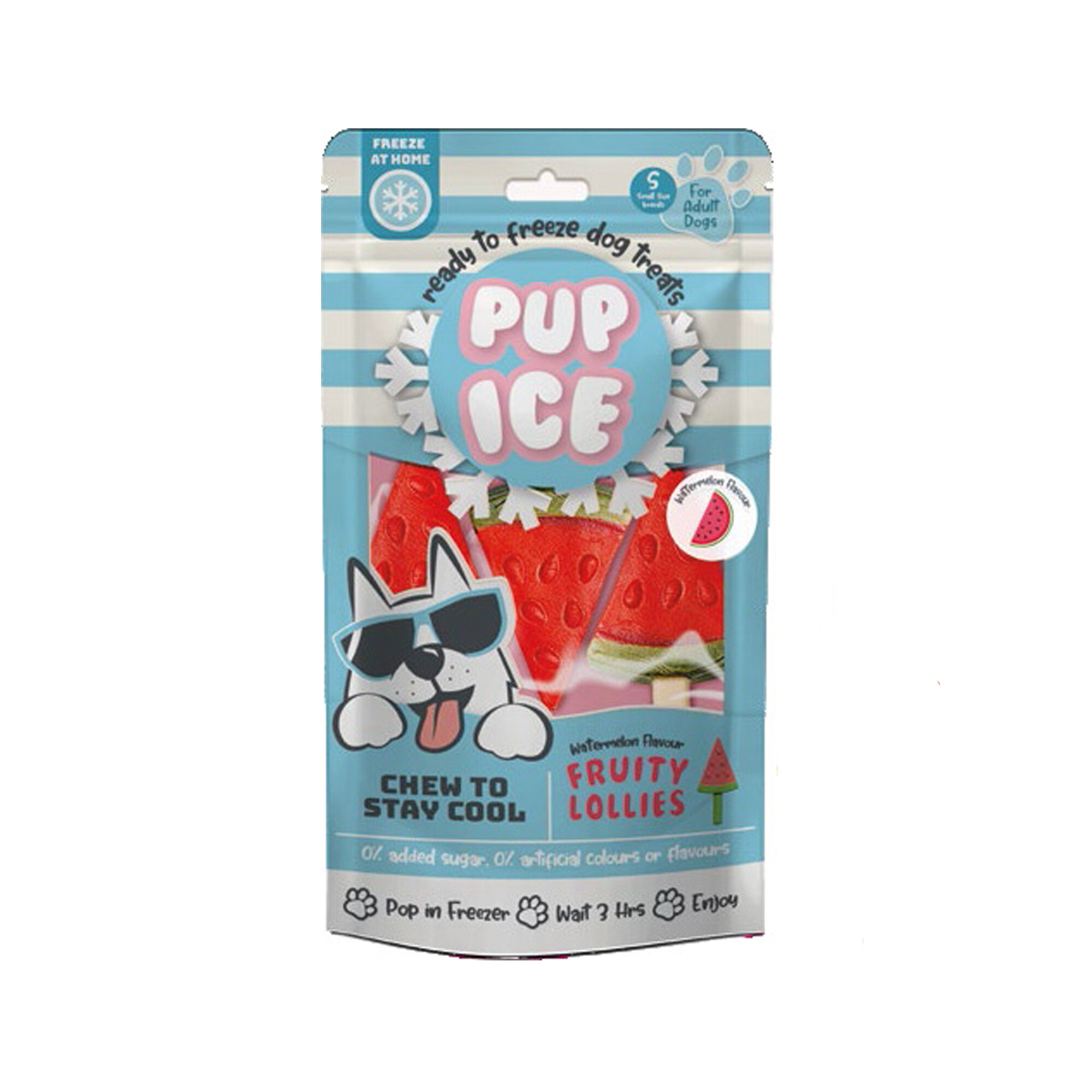 Pup Ice Hundeeis Lollipop Vandmelon