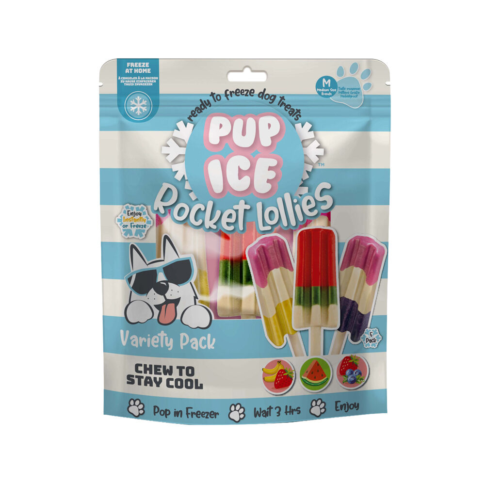 Pup Ice Rocket Lollies