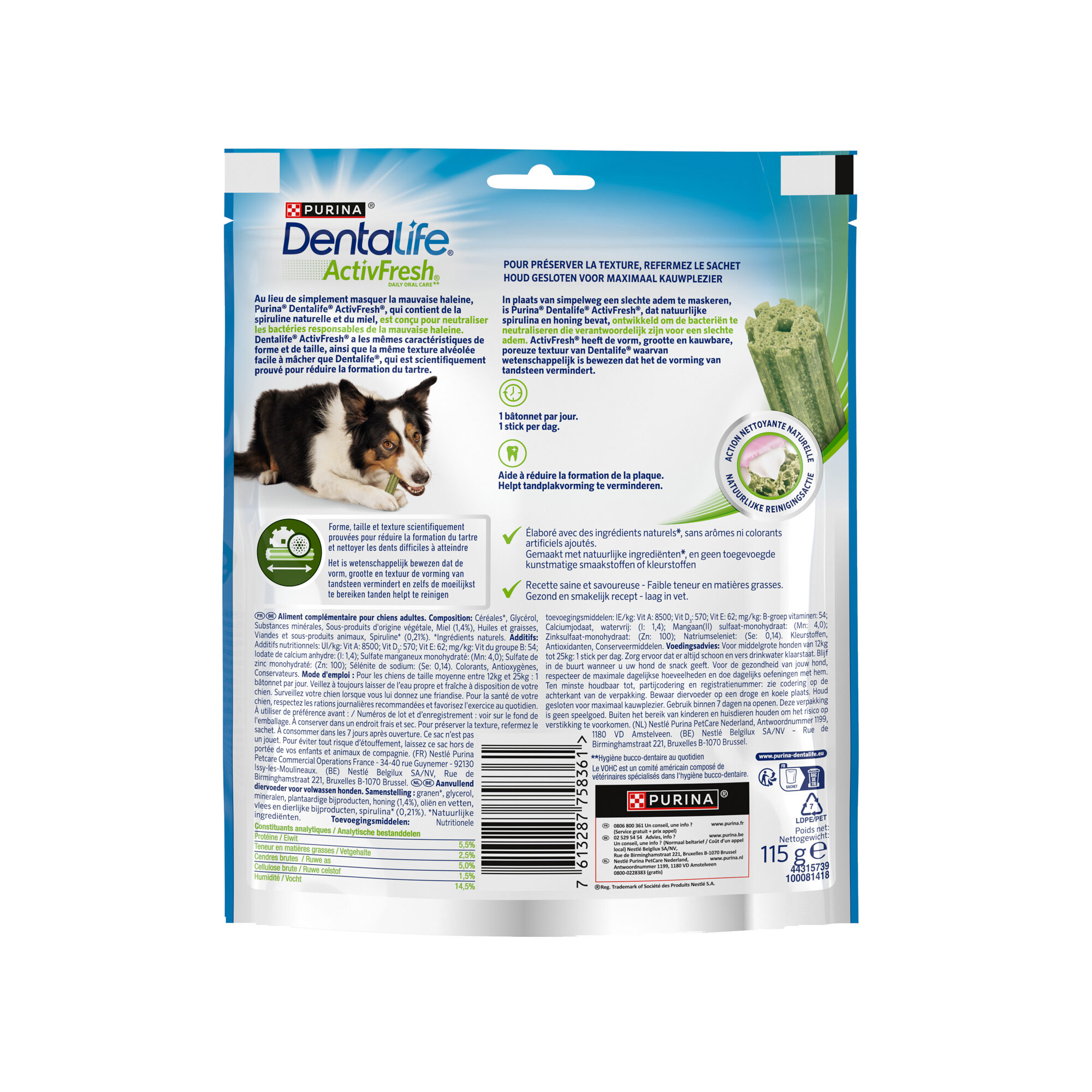 Purina Dentalife Activfresh Small/Medium