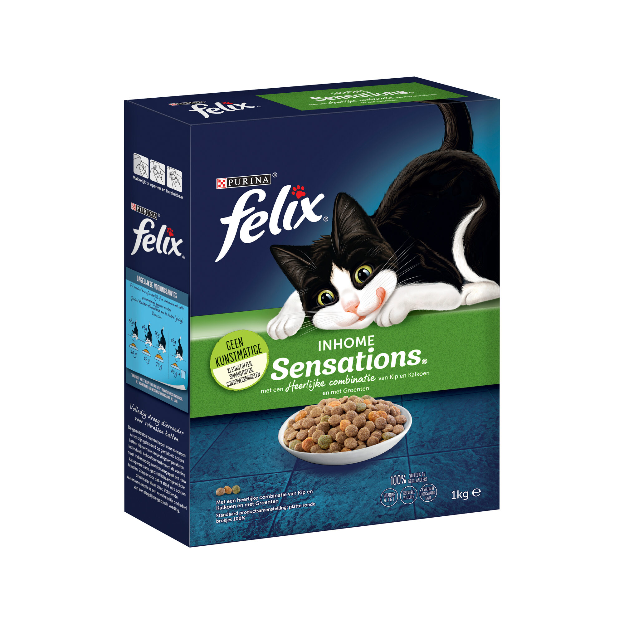 Felix Inhome Sensations - Kip, Kalkoen en Groenten