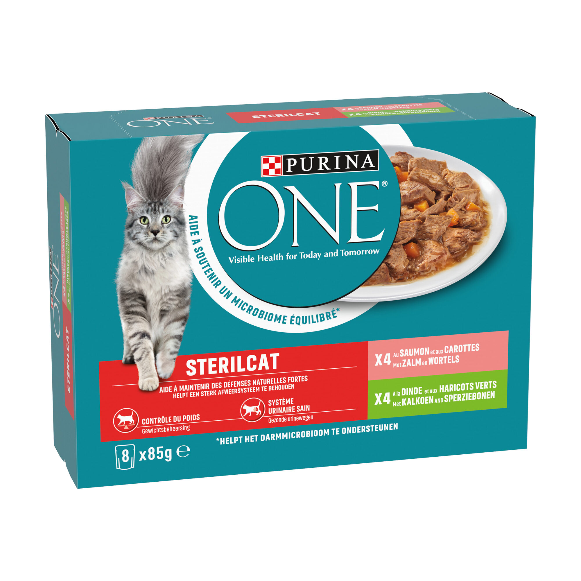 Purina ONE Sterilcat - Lachs und Truthahn