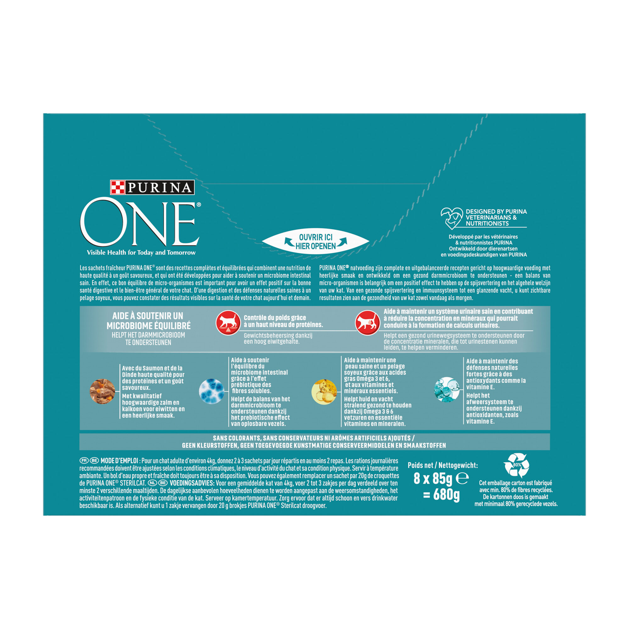 Purina ONE Sterilcat - Lachs und Truthahn
