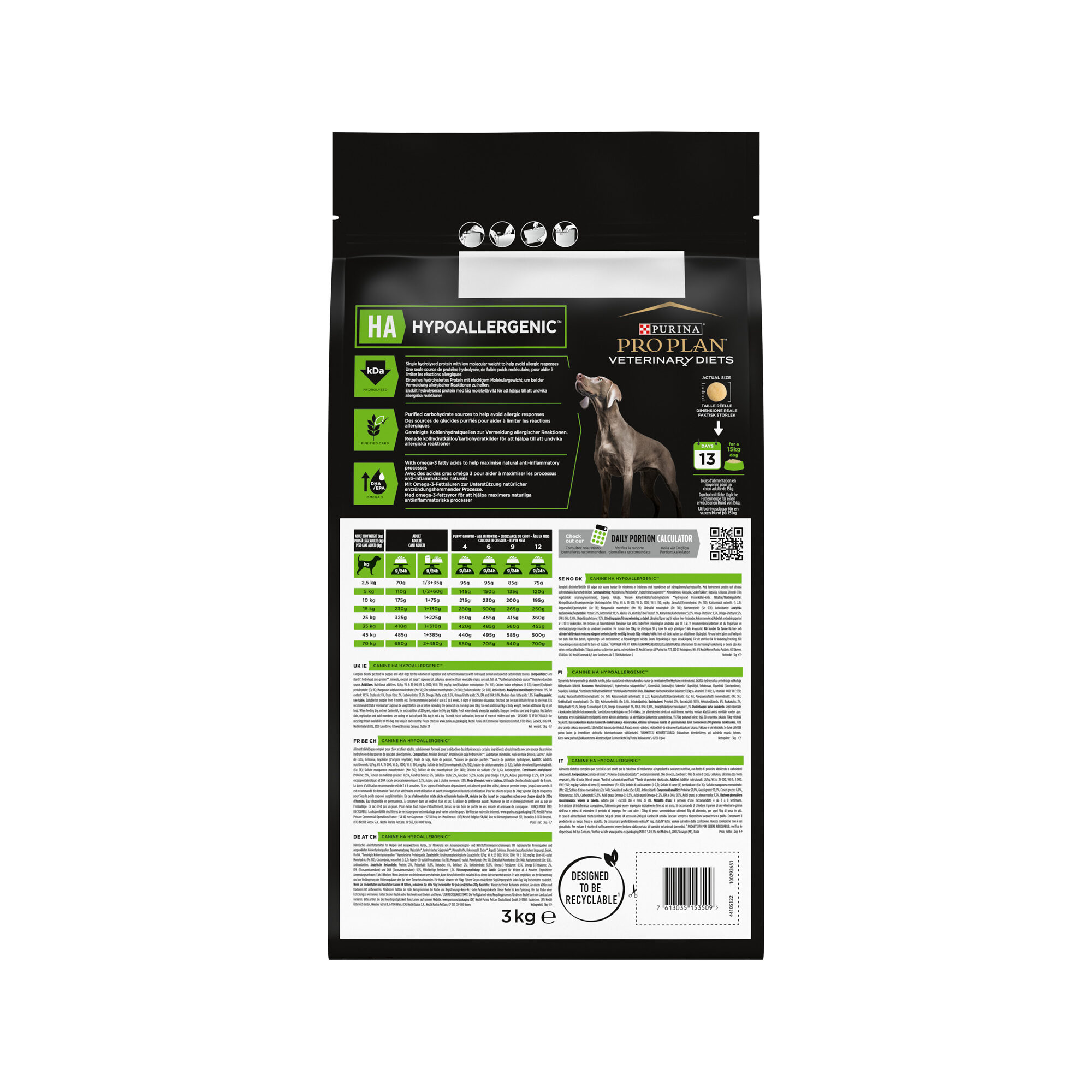Purina vet sale diet ha hypoallergenic