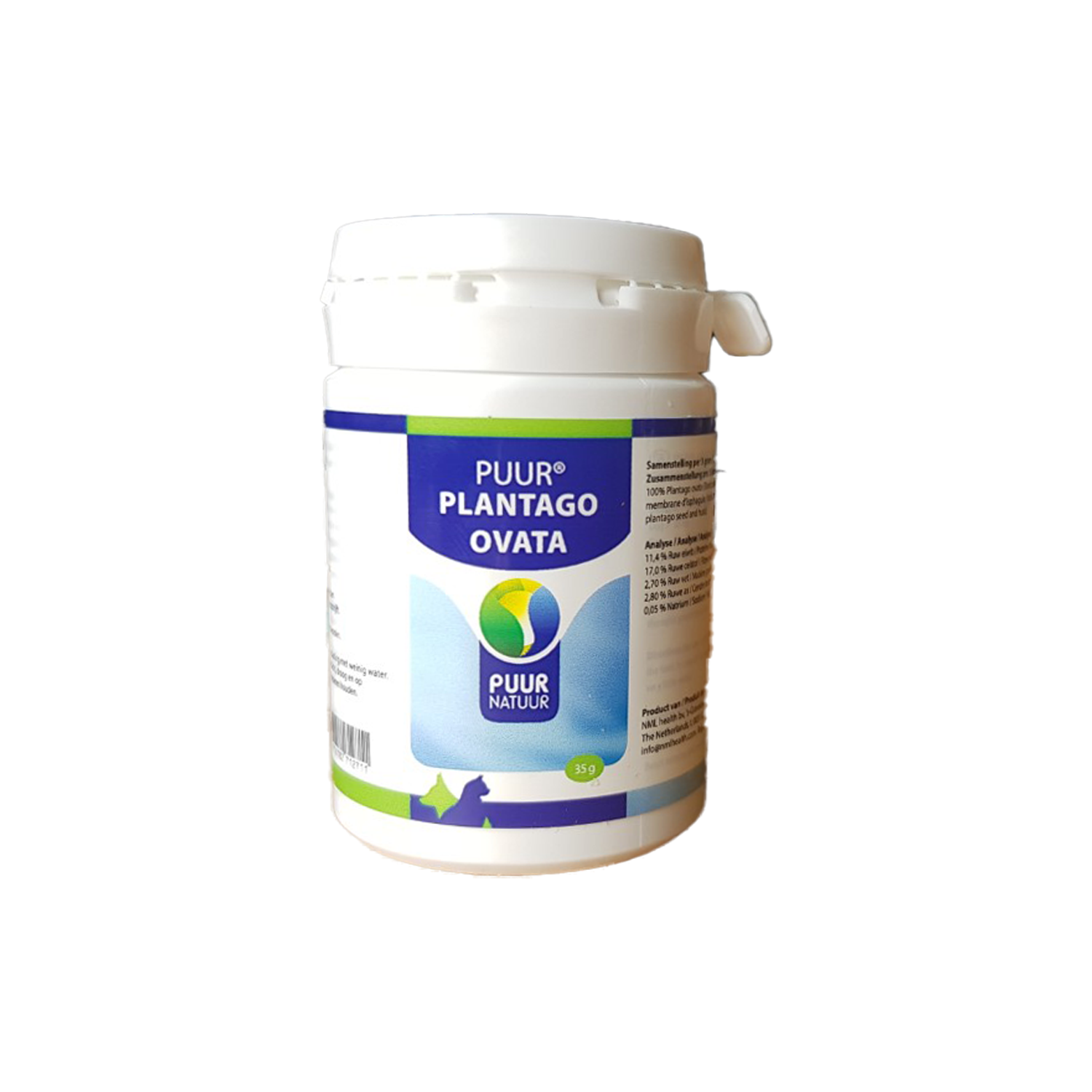 Puur Plantago Ovata Hond/Kat