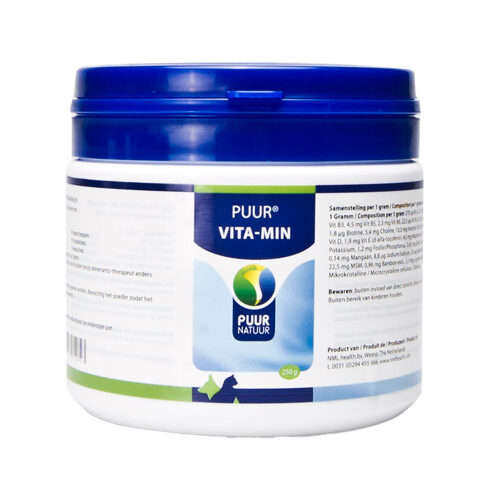 Puur Natuur Vita-min (vitaminen en Mineralen) Hond en Kat Voedingssupplement