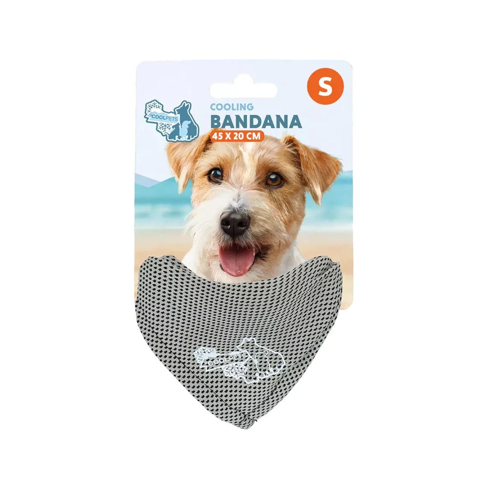 CoolPets Cooling Bandana - Beige - S