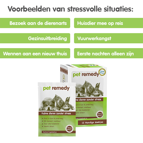 Pet Remedy Kalmerende Doekjes