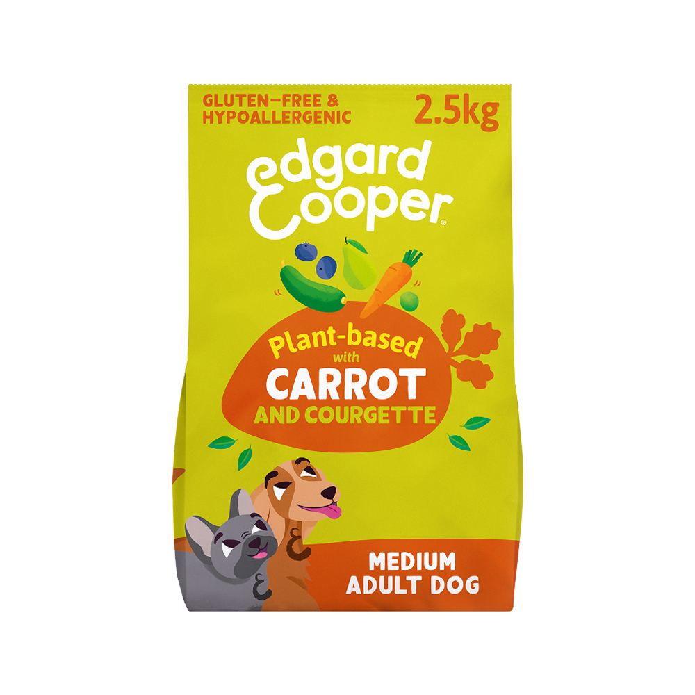 Edgard & Cooper Adult Plant Based - Wortel & Courgette - 2,5 kg