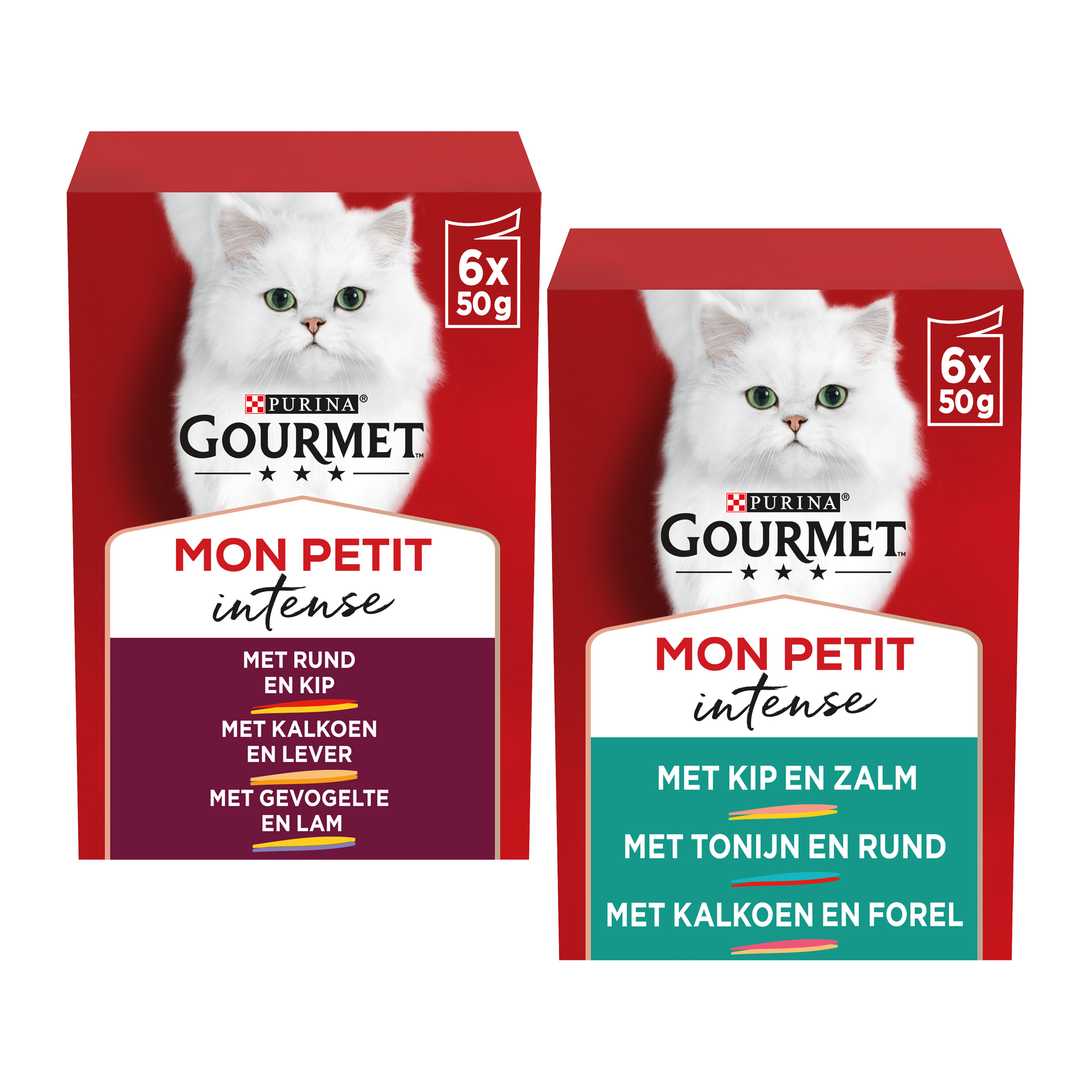 Gourmet Mon Petit DUO Kattenvoer - Maaltijdzakjes