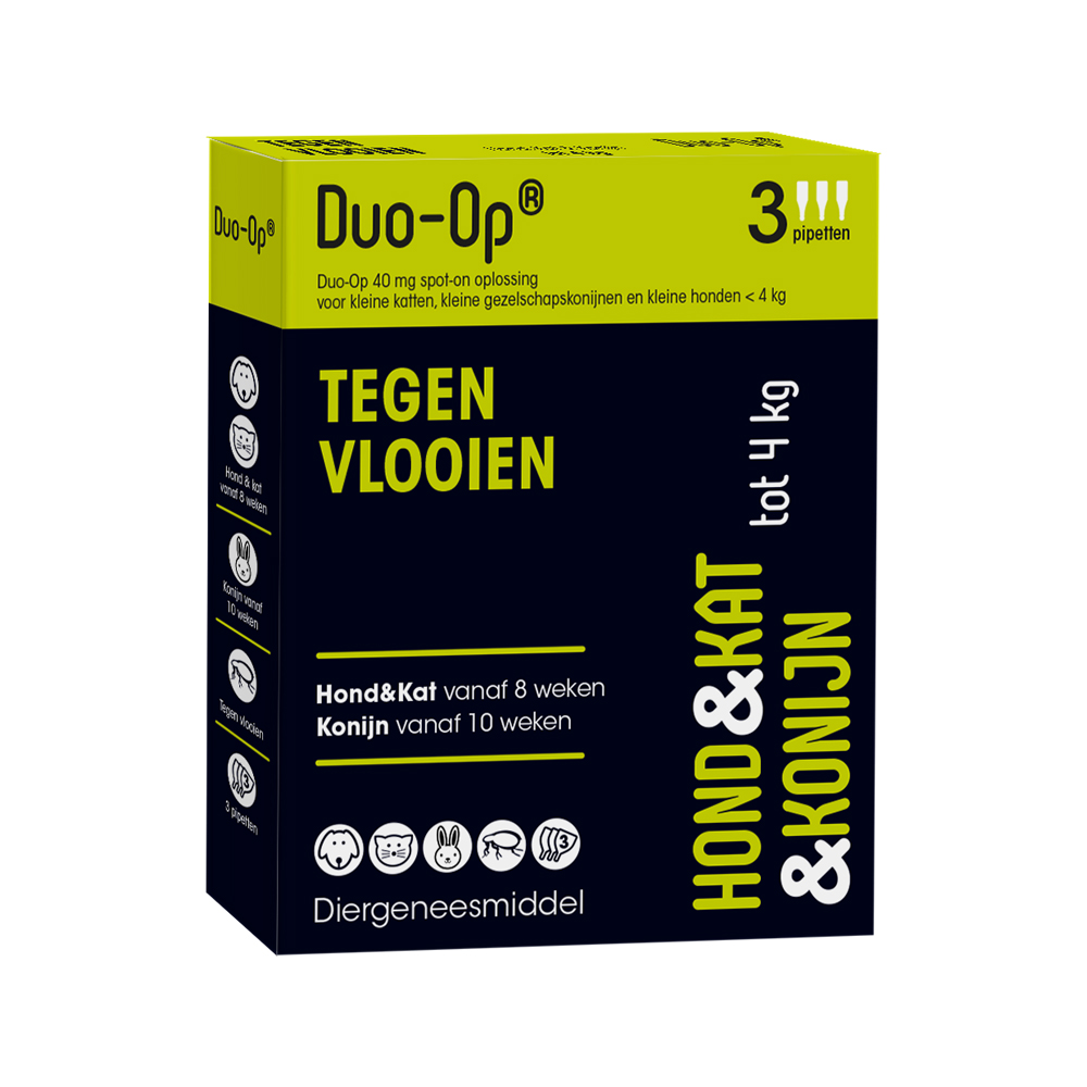 Duo-Op Hond, Kat en Konijn tot 4 kg