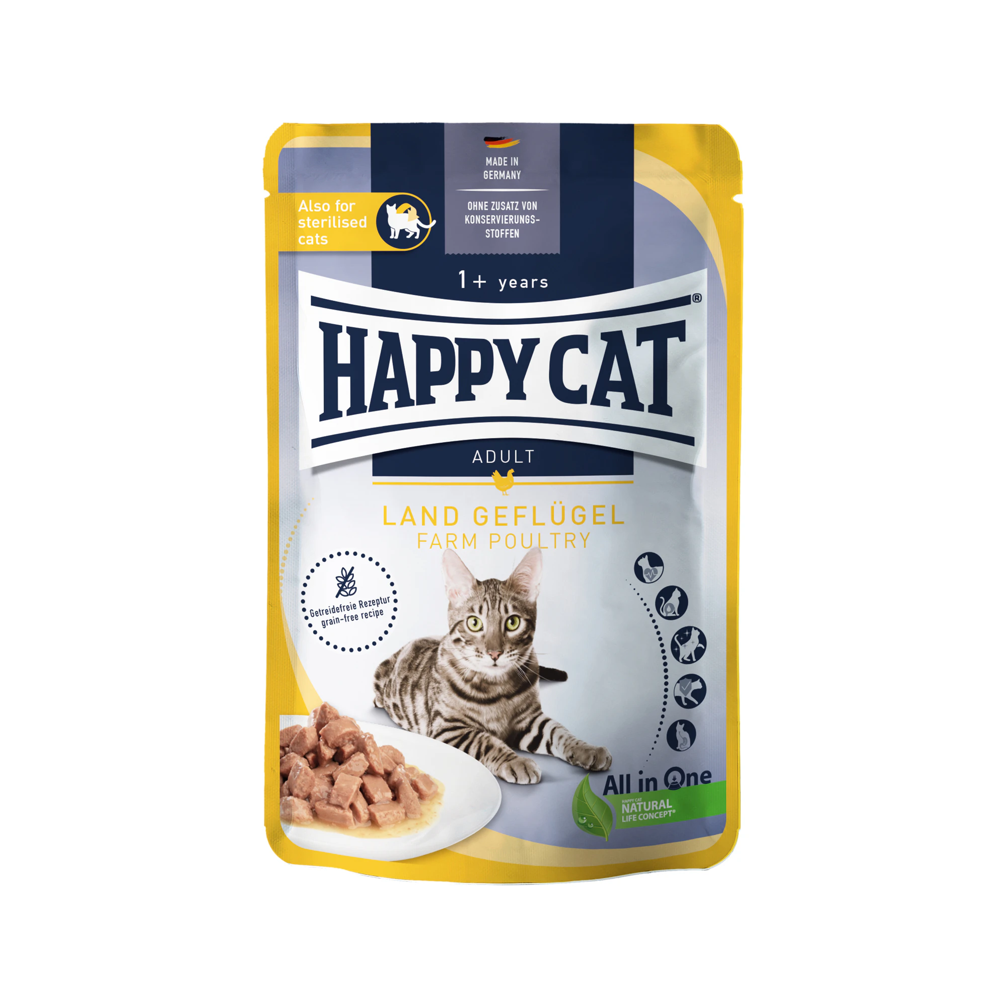 Happy Cat Culinary Adult - Volaille - 20 x 85 g
