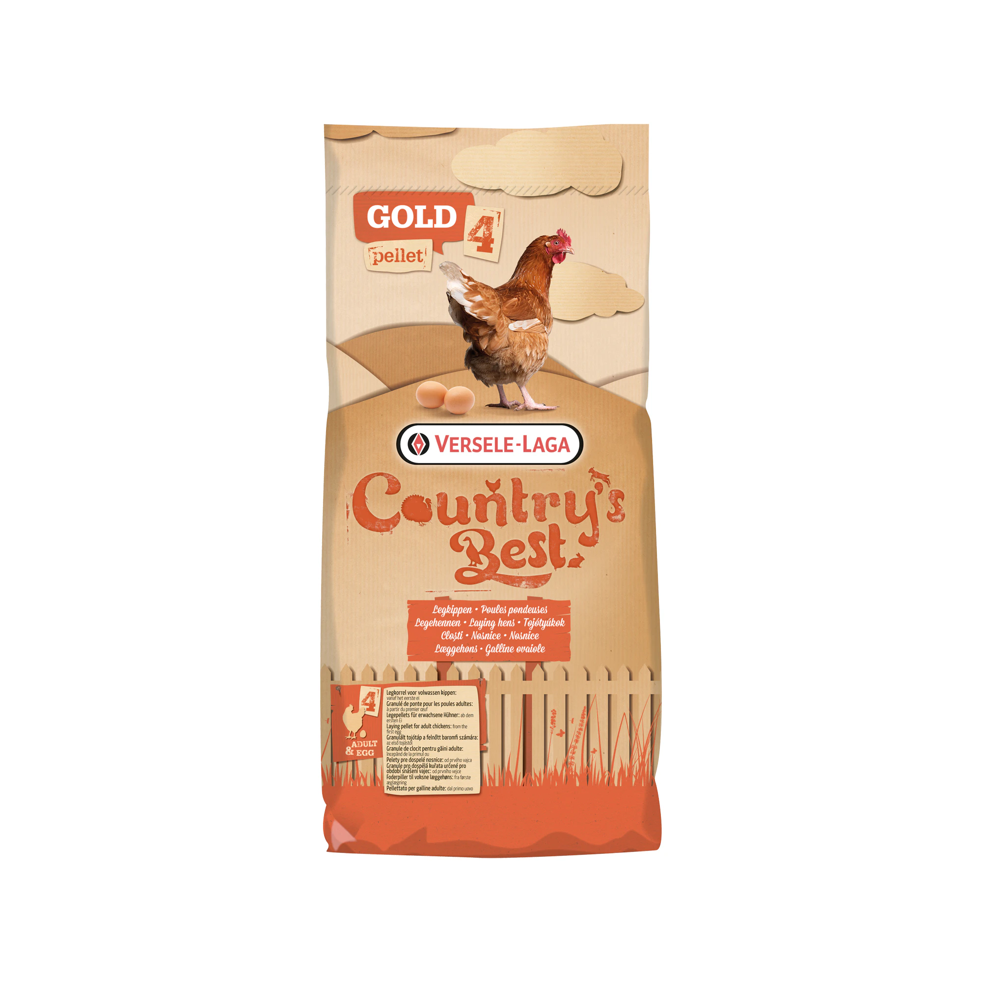 Versele-Laga Country's Best Gold 4 Pellet - 20 kg