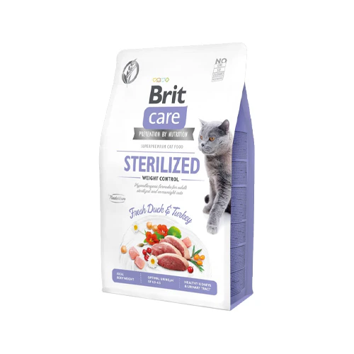 Brit Care Cat - Grain-Free Sterilized Weight Control - 400 g