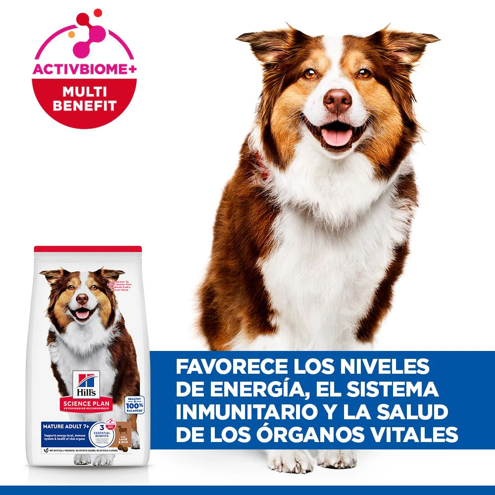 Hill's Science Plan - Medium - Mature Adult 7+ - Cordero y Arroz