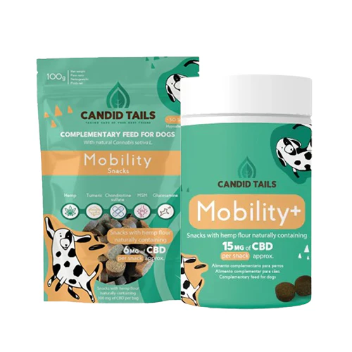 Candid Tails Mobility+ Snacks met CBD