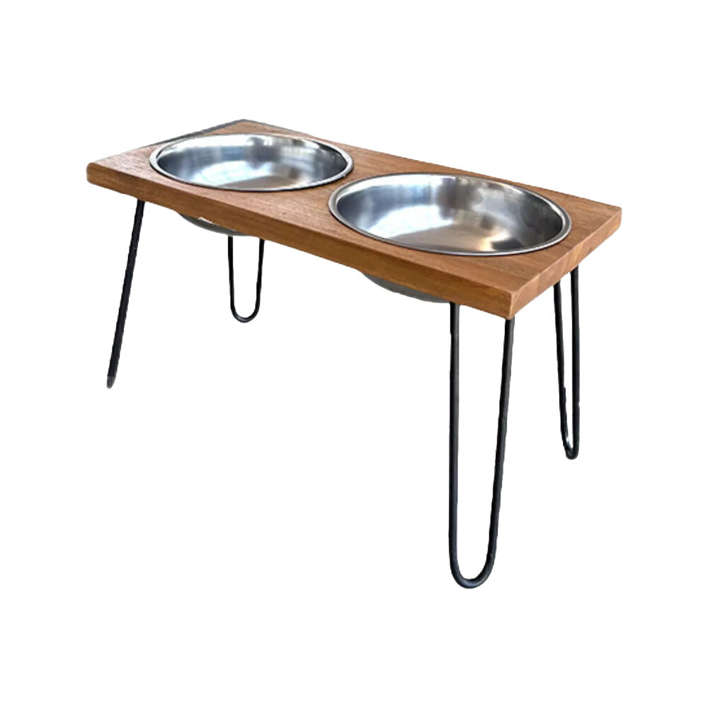 Quapas! Premium Teak Futterstation