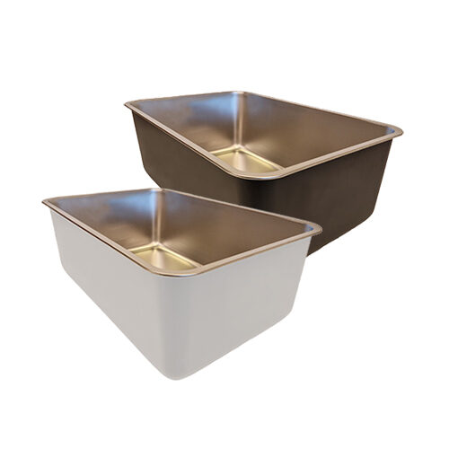 Quapas! Stainless Steel Litter Tray