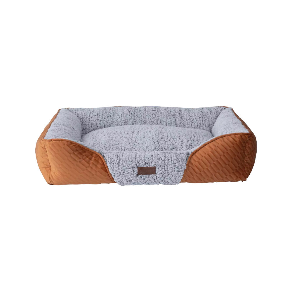 Quapas! Self-Warming Dog Bed - Brown - M