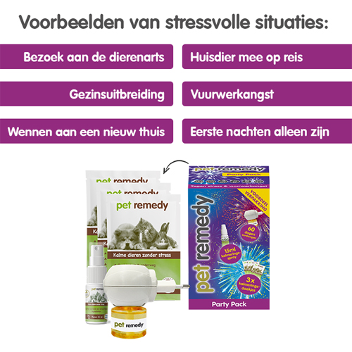 Pet Remedy Party Pack Vuurwerkangst