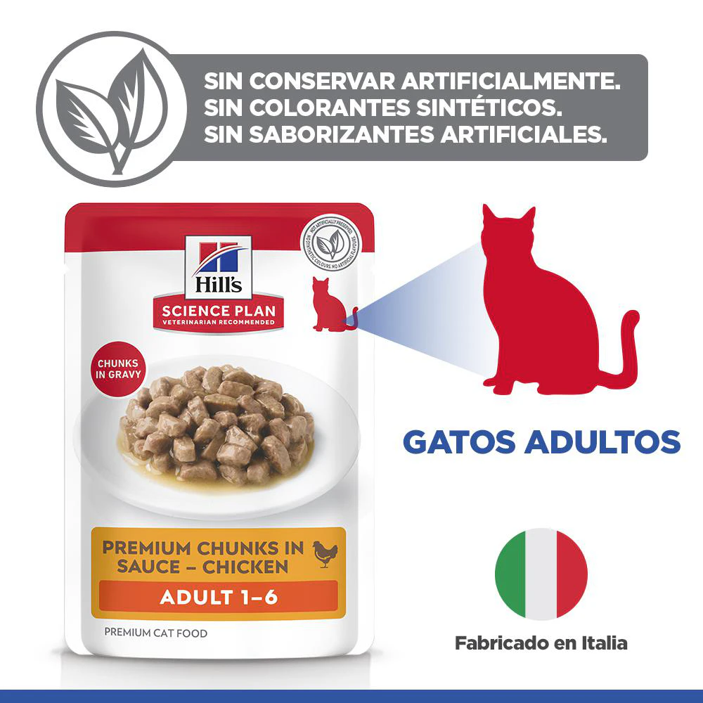 Hill's Science Plan - Feline Adult - Pollo/Aves - Bolsita de comida