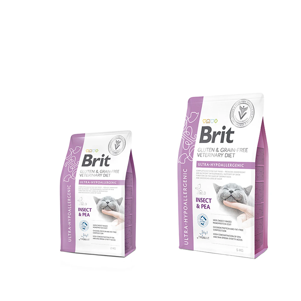 Brit Veterinary Diet Cat - Grain free - Ultra-Hypoallergenic