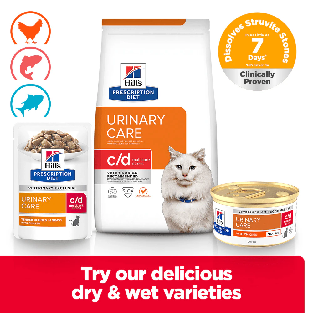 Hill's c/d Multicare Stress - Prescription Diet - Feline - Mousse