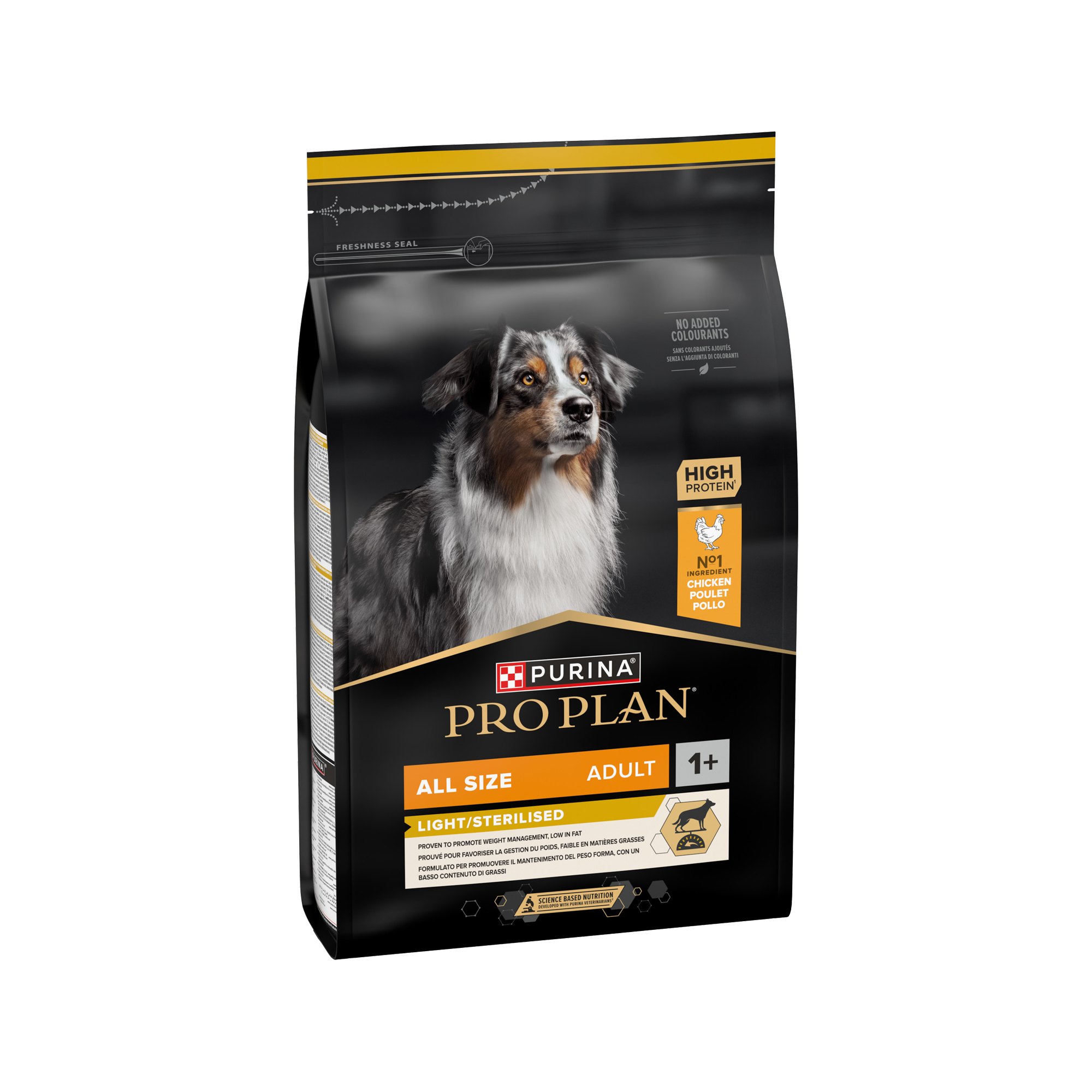 Purina Pro Plan Light/Sterilised All Size Adult Hundefutter