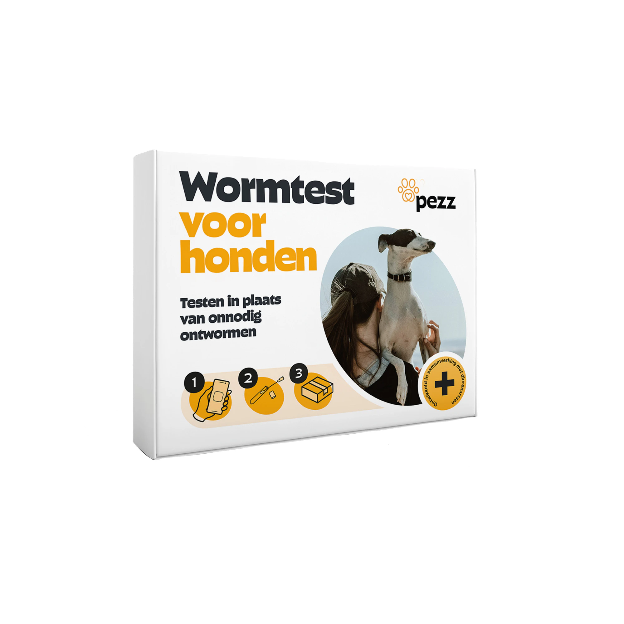 Pezz Standard Wormtest Hond - 1 stuk