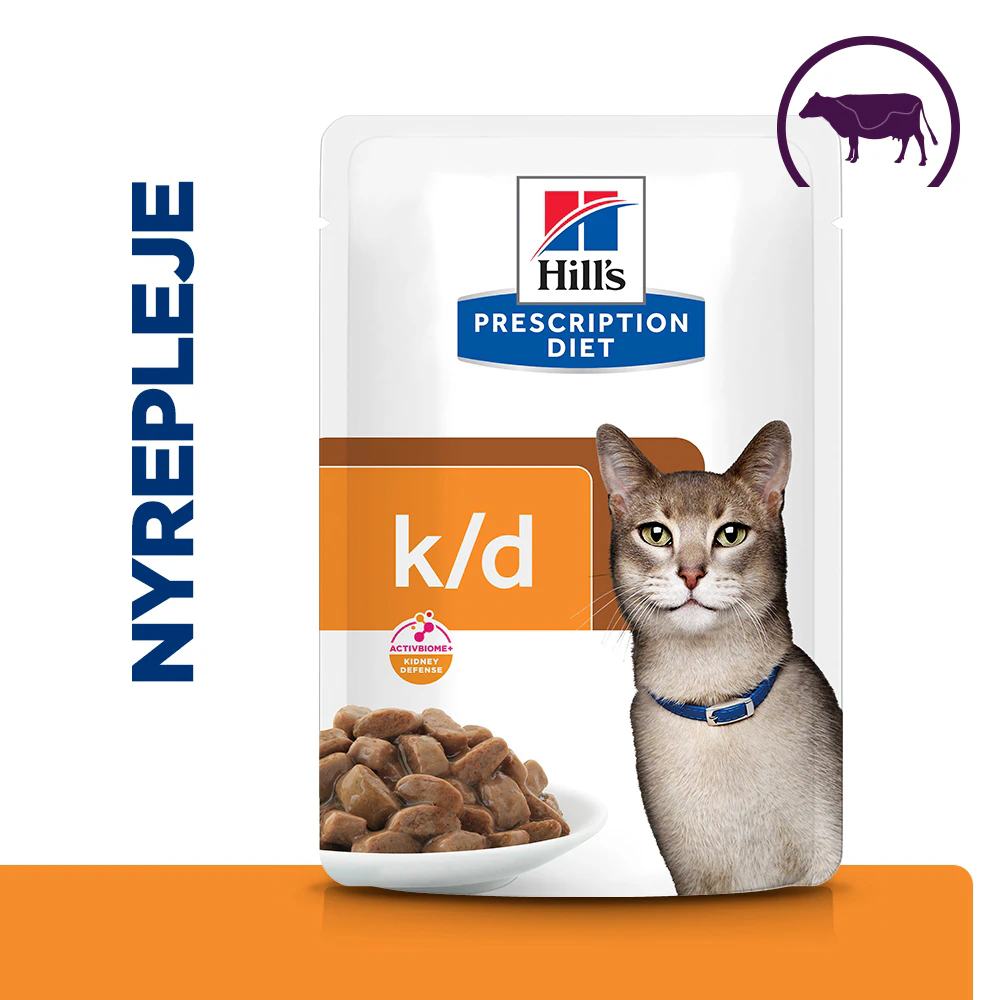 Hill's k/d Kidney Care - Prescription Diet - Feline - Portionspose