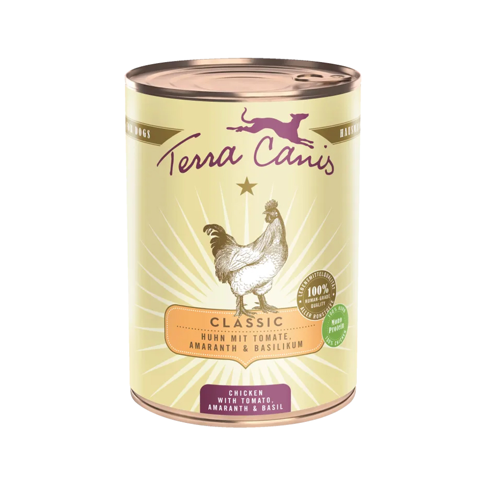 Terra Canis Classic - Huhm mit Tomaten - 6 x 400 g
