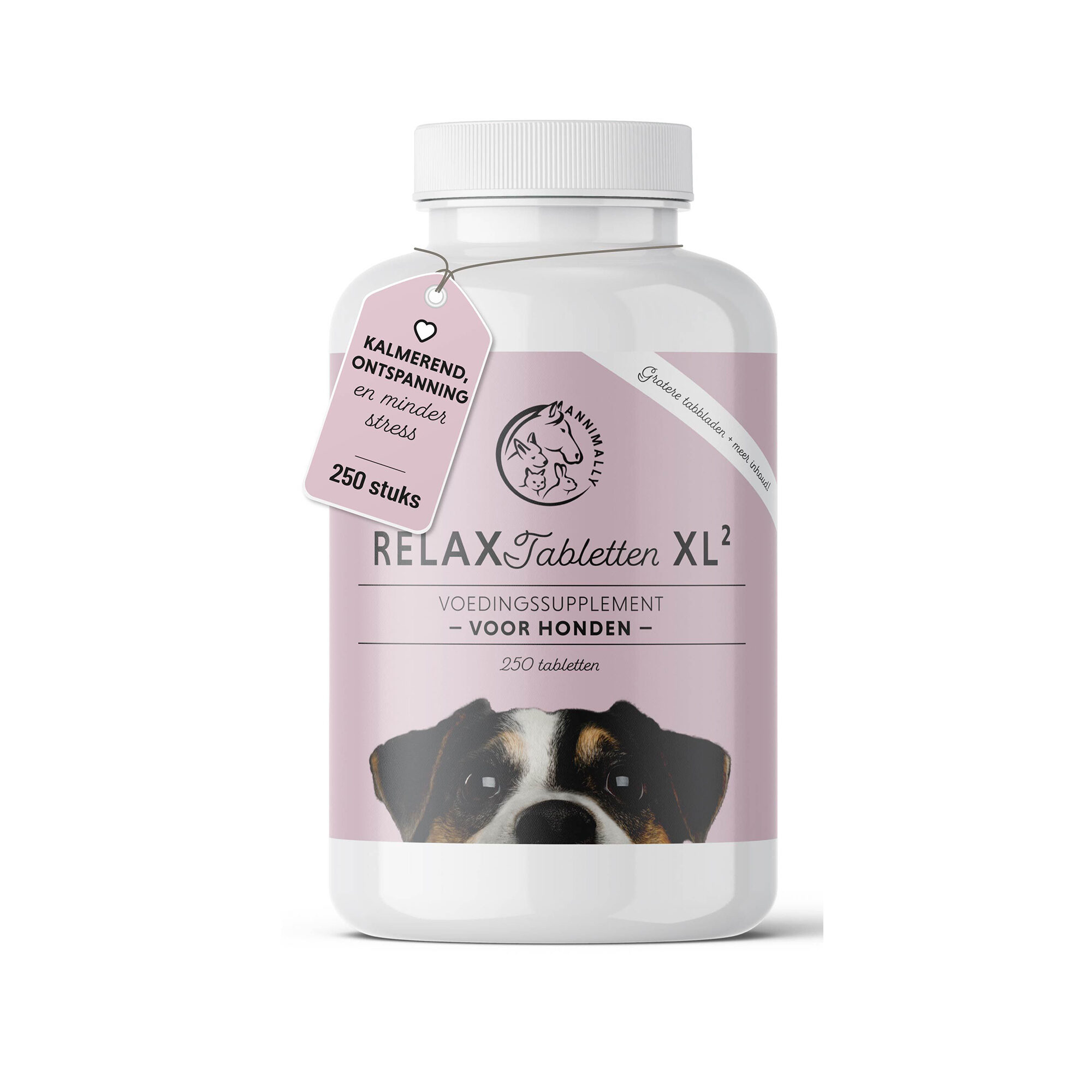 Annimally Relax Große Hunde - 250 tabletten
